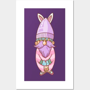 Candy Easter Gnome Posters and Art